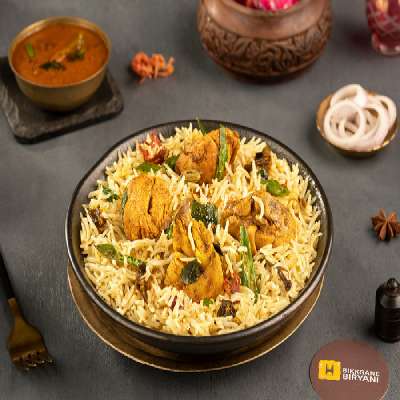Andhra Chicken Biryani Bowl (Serves 1)