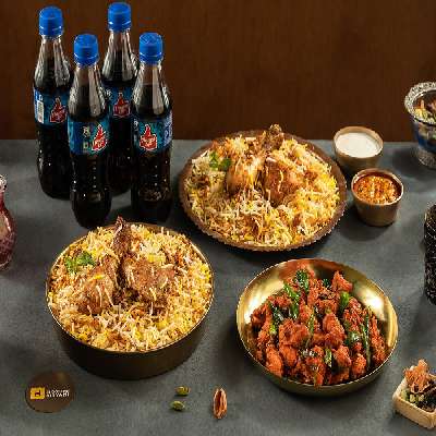 Chicken Dum Biryani Family Combo (Serves 4)