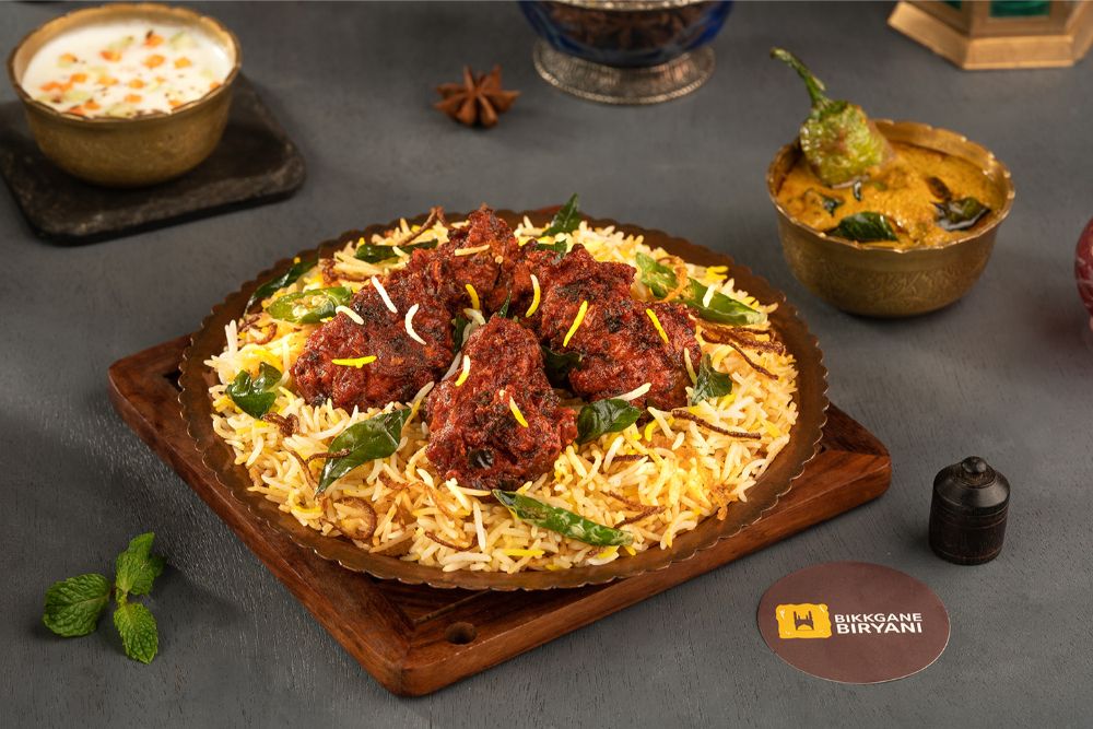 Bangalore Chicken Kebab Biryani (Bone) Bowl - 500ml