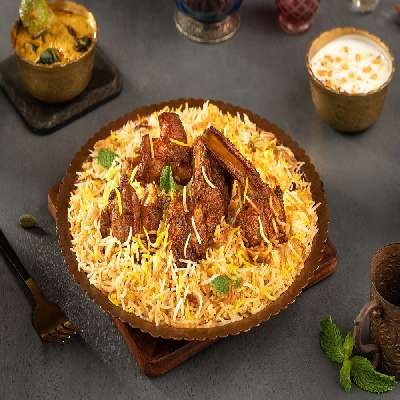 Double Mutton Dum Hyderabadi Biryani