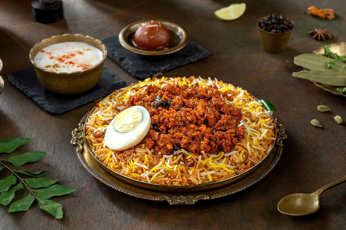 Keema-E-Daastani Biryani ( Keema Biryani - Serve -1 )