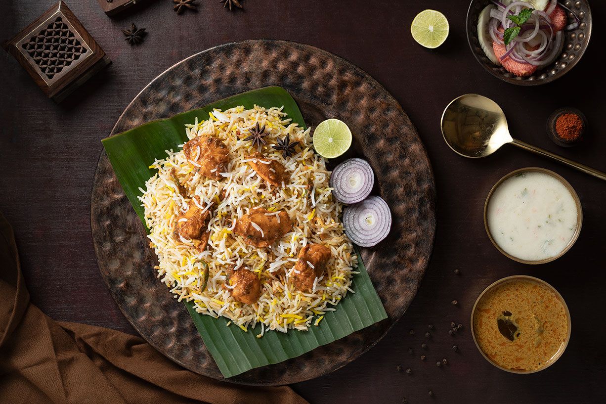 Special Chicken Hyderabadi Boneless Biryani (750ml)