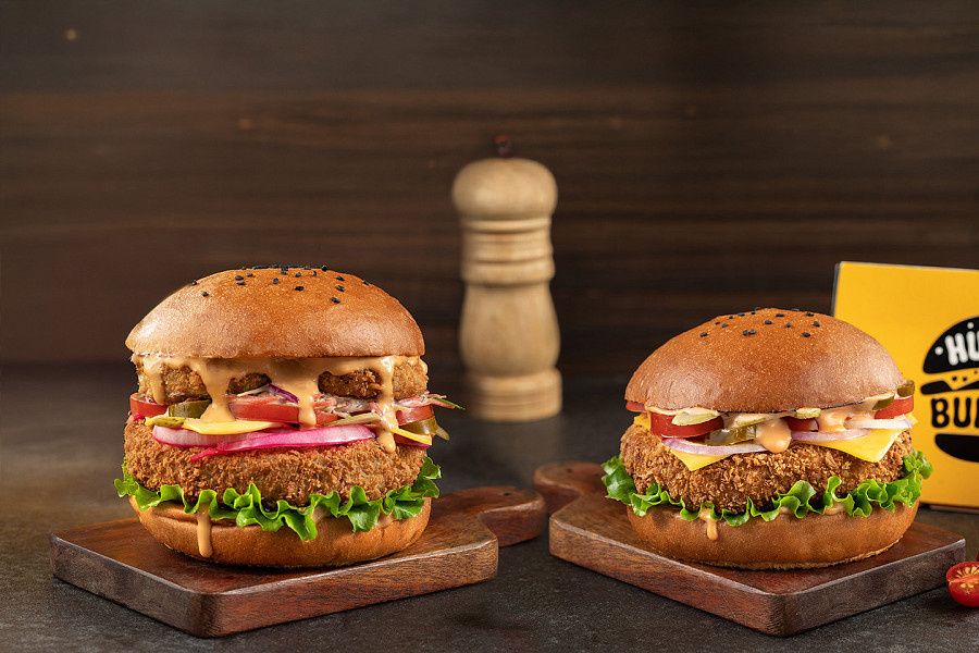 Harvest Garden + Crunchy Potatohead Burger Combo