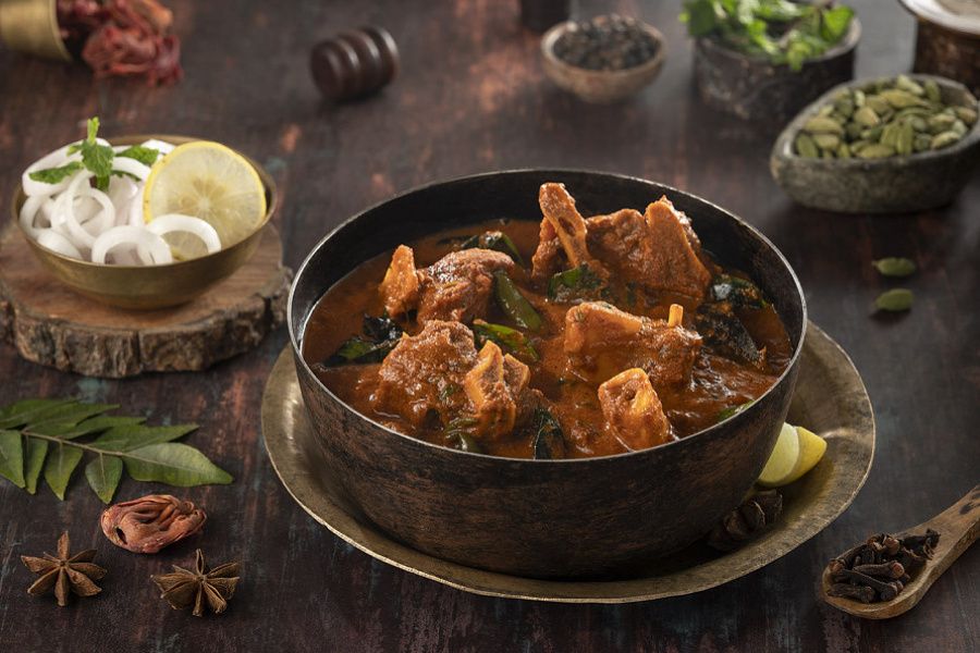 Andhra Mutton Curry (Full)