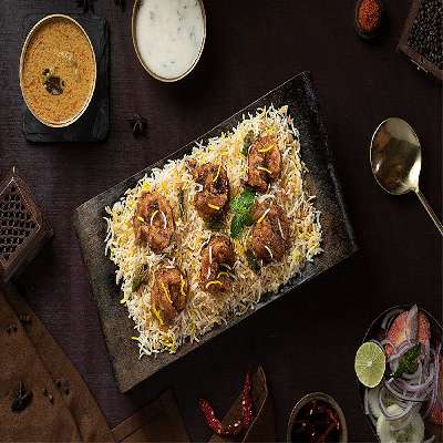 Prawn Hyderabadi Biryani