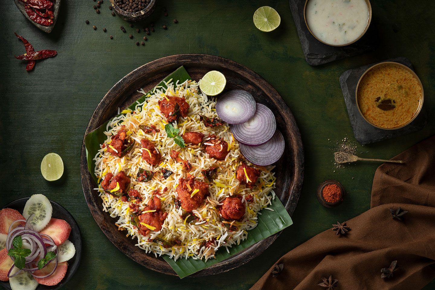 Chicken 65 Hyderabadi Biryani (750ml)