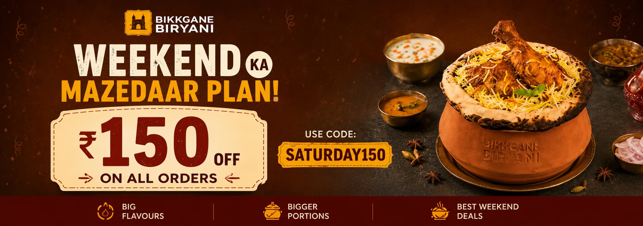 Bikkgane Biryani banner 2