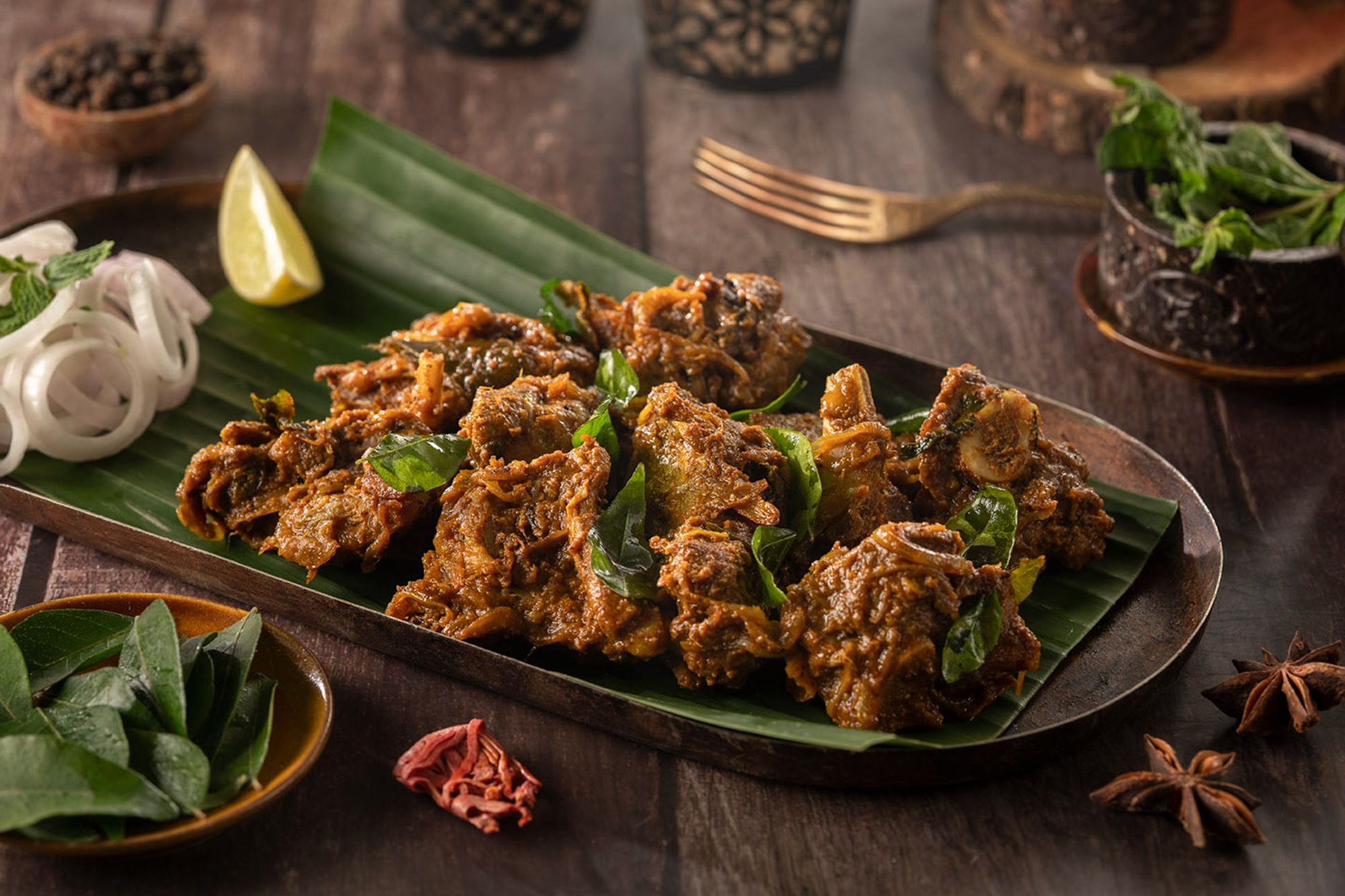 Andhra Mutton Fry
