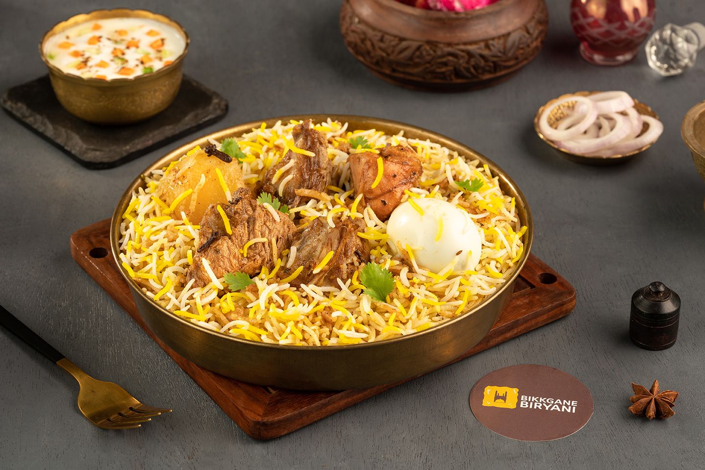 Kolkata Chicken Biryani