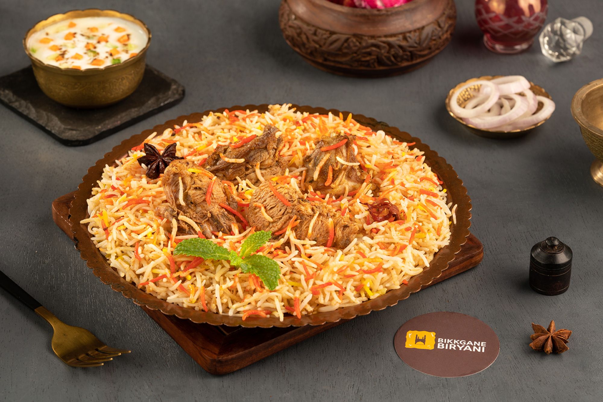Lucknowi Chicken Biryani