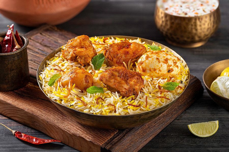 Chicken Kolkata Biryani Bowl(Serves 1)