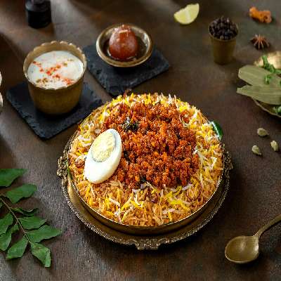 Keema-E-Daastani Biryani ( Keema Biryani - Serve -1 )