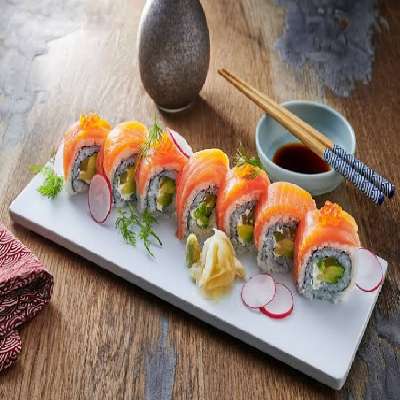 Smoked Salmon Sushi(Ca)