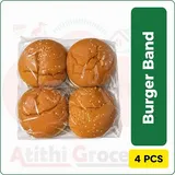 BURGER BUN BREAD (4 PCS)