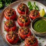MUSHROOM KUNDAN TARA-STUFFED (8 PCS)