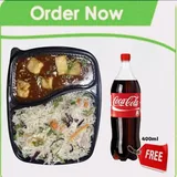 Paneer Chilli Meal + Free Coca Cola 400ml