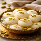ATITHI SPECIAL SPONGE RASGULLA (4 PCS)