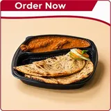 CHICKEN CURRY WITH LACCHA PARATHA