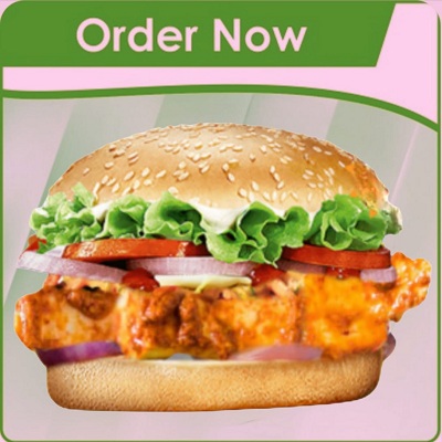 Paneer Tikka Burger