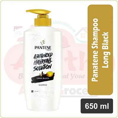 Pantene Shampoo Long Black 650ML