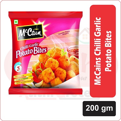 McCain chilli garlic potato bites 200gm