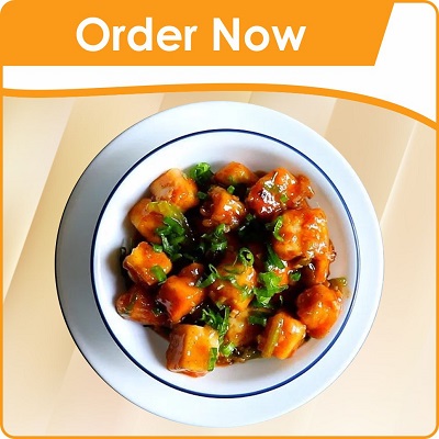 Pan Fried Paneer Chilly Dry