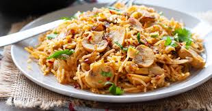 Mushroom Pulao