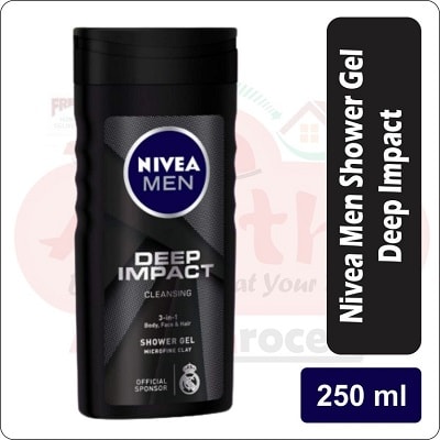 Nivea men shower gel deep impact 250 ml