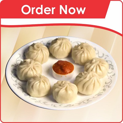 Chicken Momos Steamed (8 Pcs.)