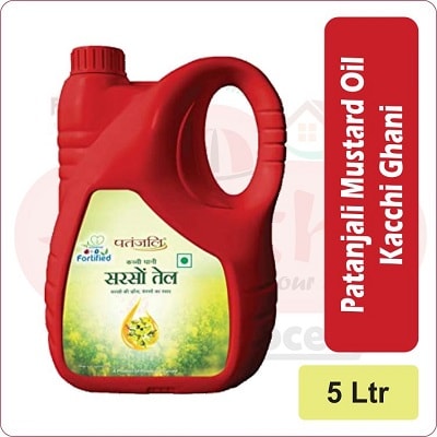 Patanjali mustard oil 5 ltr