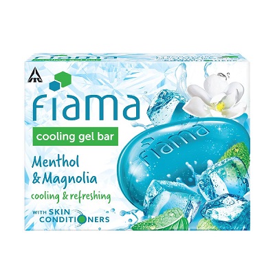 Fiama cooling gel bar soap 4 x 125 g