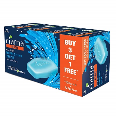 Fiama gel bar refreshing 4 X 125 g