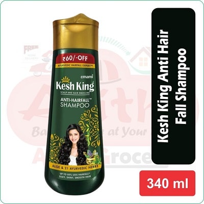 kesh king anti hair fall shampoo 340 ml