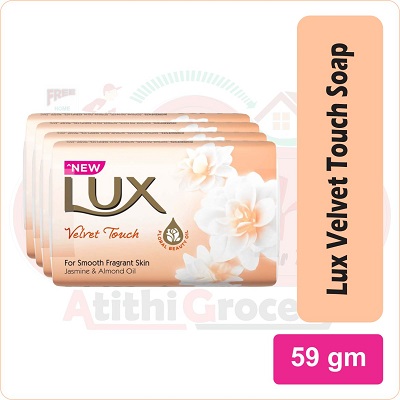 lux velvet touch soap 4x59g