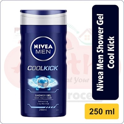Nivea men shower gel coolkick 250 ml