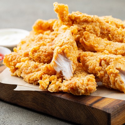 CRISPY BONELESS CHICKEN STRIP (8 PCS)