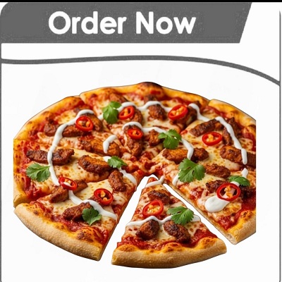 Chicken Chilly Pizza