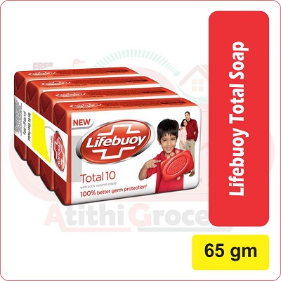 lifebuoy total soap 4x62g