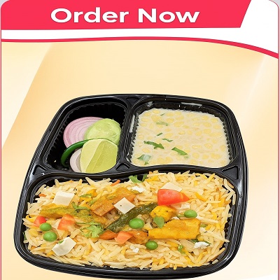 Veg Biryani + Raita + Salad (Combo)