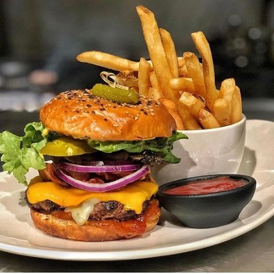 CRISPY LOADED BURGER