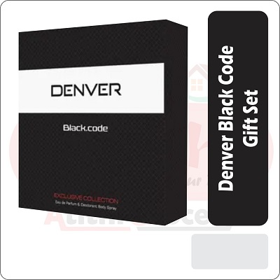 Denver Black Code Gift Set 1+1 60Ml+150ML