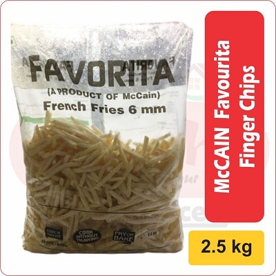 McCain favourita finger chips 2.5kg