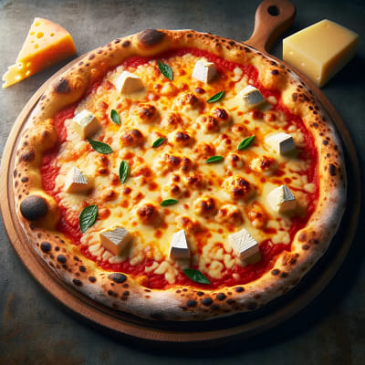QUATTRO FORMAGGI PIZZA