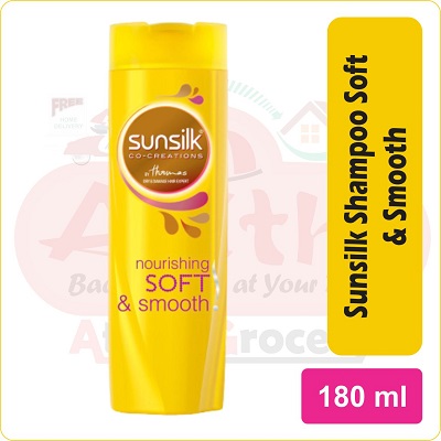Sunsilk shampoo soft & smooth 180ml