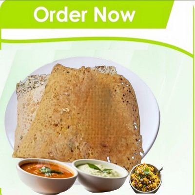 Rava Onion  Masala Dosa