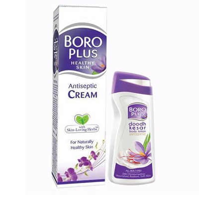 Boroplus antiseptic cream 80 ml FREE BOROPLUS BODY LOTION WORTH -50/