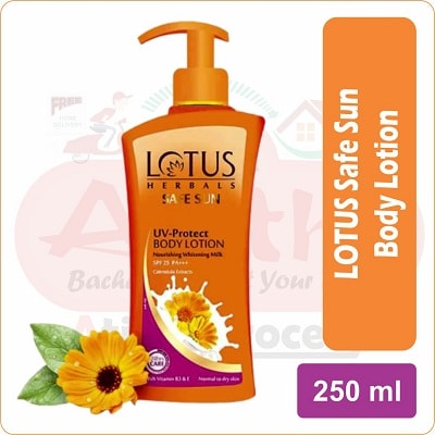 Lotus safe sun body lotion 250ml