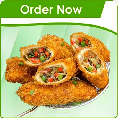 CRISPY VEG SPRING ROLL (8 PCS)