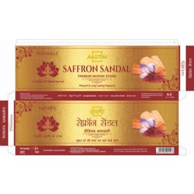 Patanjali saffron sandal stick 20n