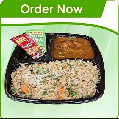 Veg Manchurian + Veg Fried Rice (Combo)